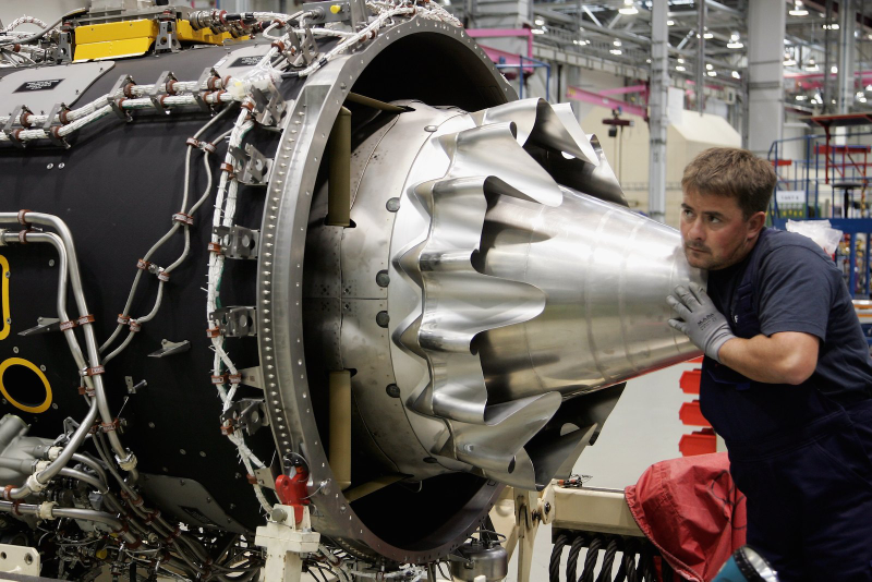 Illustration for article titled The Stunning Factory Porn Of Aircraft Assembly Lines
